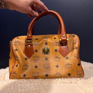 MCM Vintage Ella Boston Bag